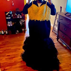 dresses I brought never for an engagement… the color was changed last minute.